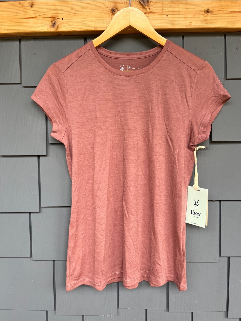 NWT Ibex Women’s Journey Merino Wool T-Shirt size Small